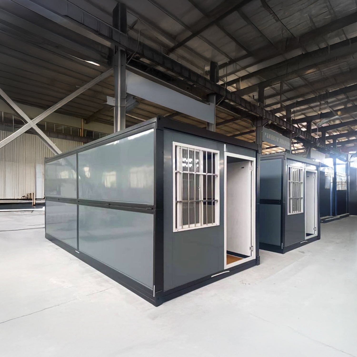 Módulo Plegable • Gris • 1 Pieza • 5,8x2,5x2,45 mt