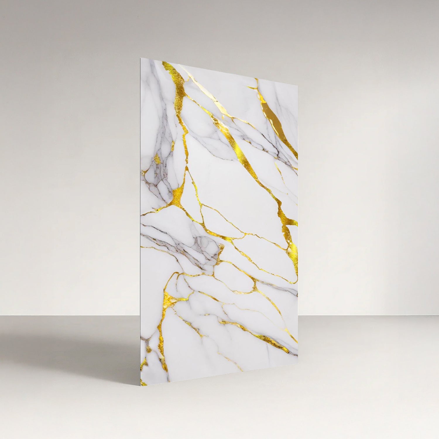 Revestimiento interior • Panel Mármol PVC • 244x122x0.3cm • Blanco Imperial