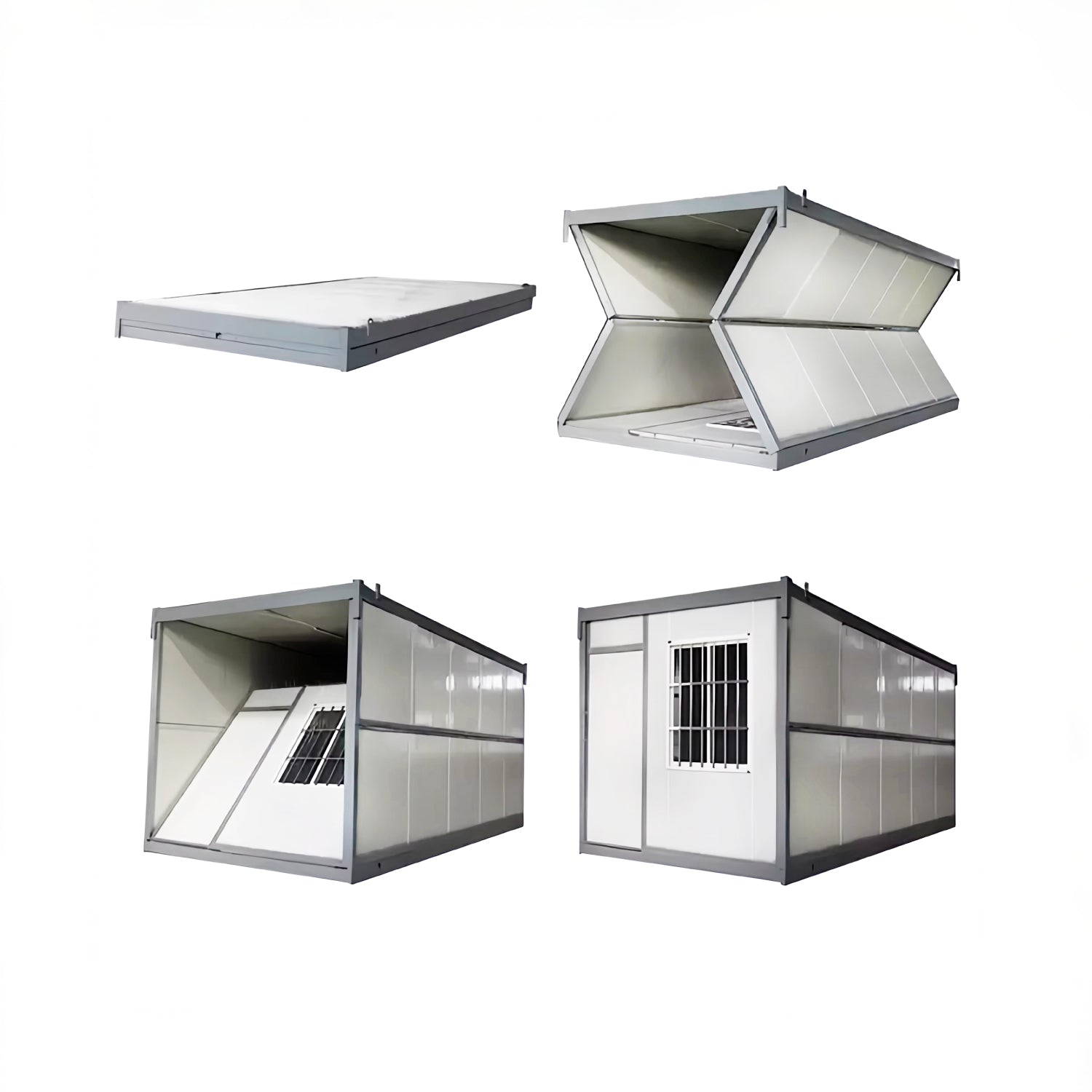 Módulo Plegable • Gris • 1 Pieza • 5,8x2,5x2,45 mt