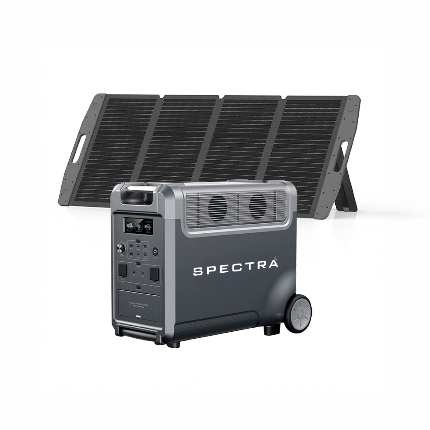 Estación de Energía Solar Spectra • Portátil Outdoor • 3840Wh/3600W • Recargable