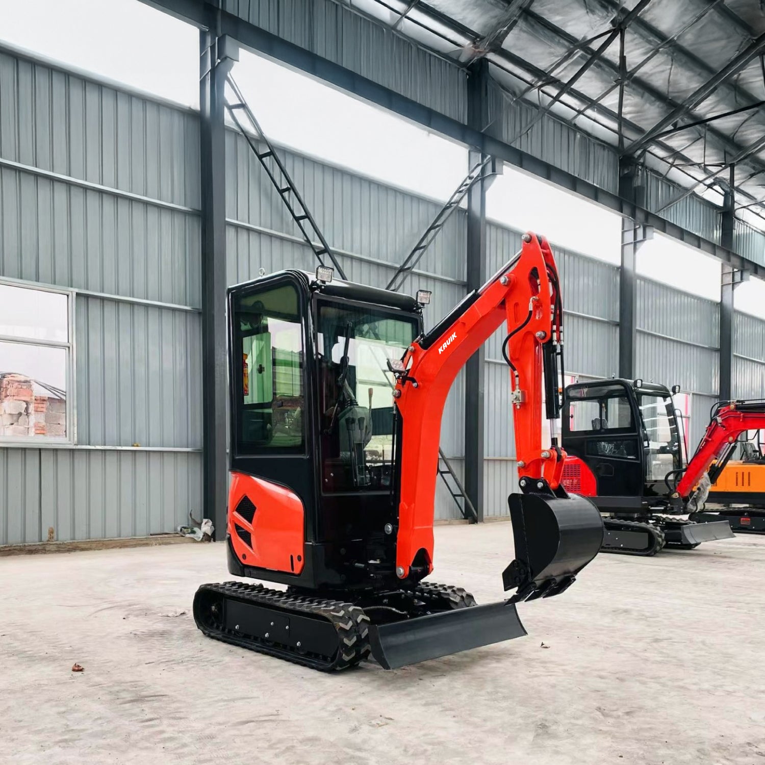 Mini Excavadora Kavik • 1018 Plus • Cabina