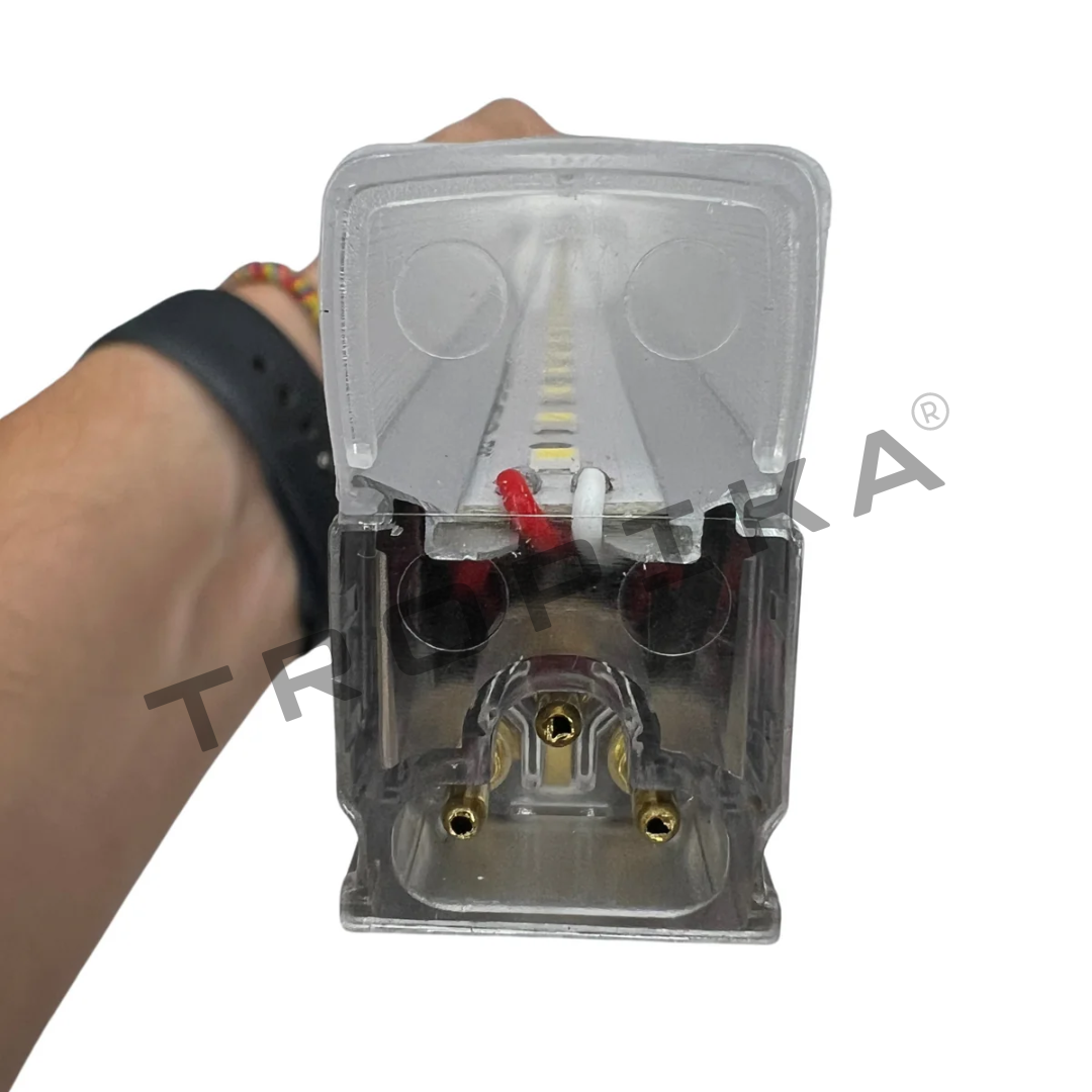 Tubo Unitario Corto 44cm • 6 Watts • Luz Led Hexagonal Spectra