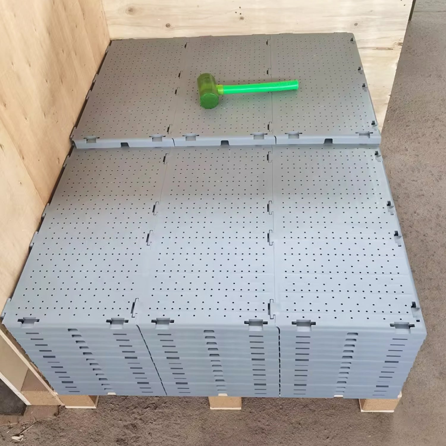 Piso Eventos • Encastrable • Plegable • 620x320x28mm