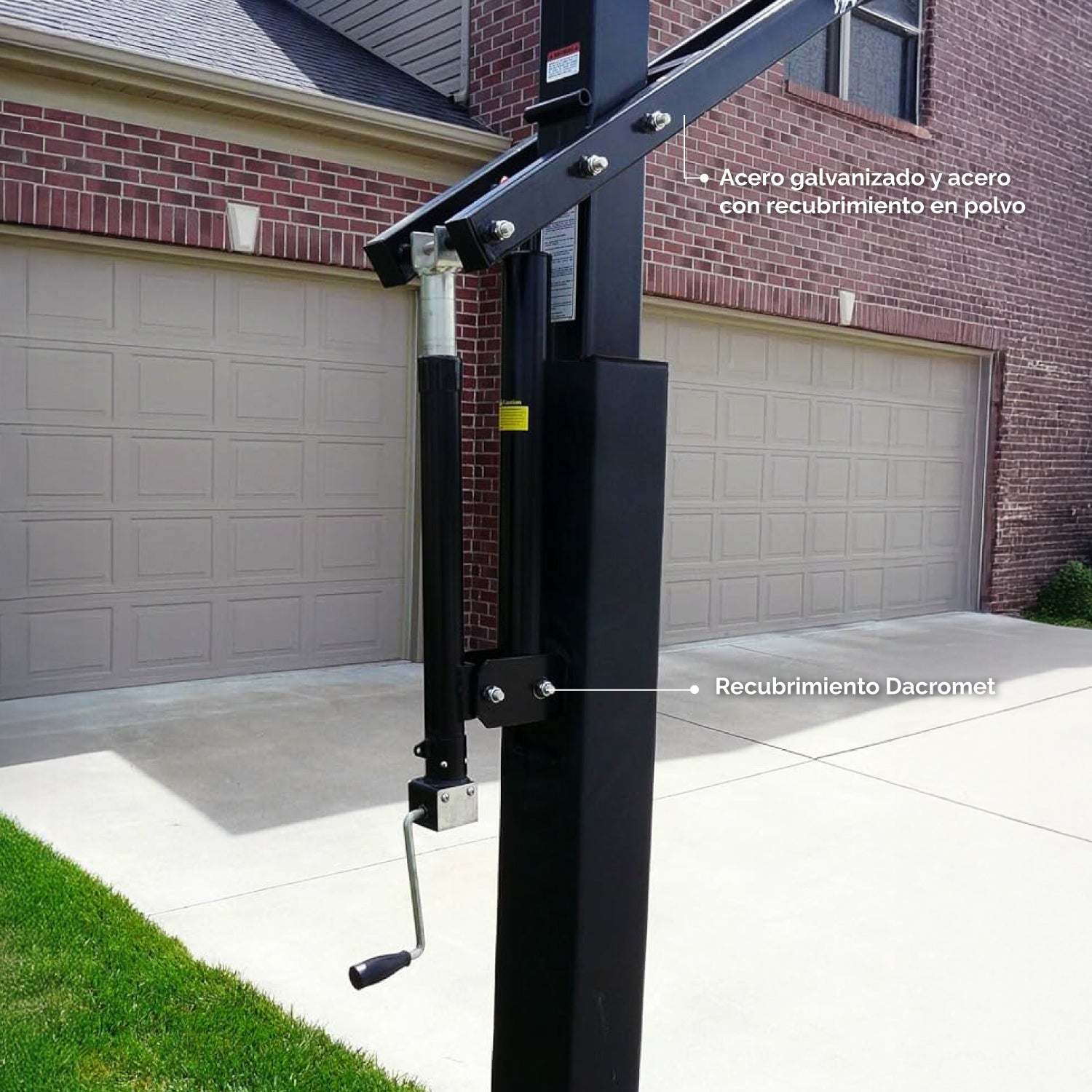 Tablero de Basketball • Dunking 300 Profesional • Anclaje a Suelo • Altura Regulable