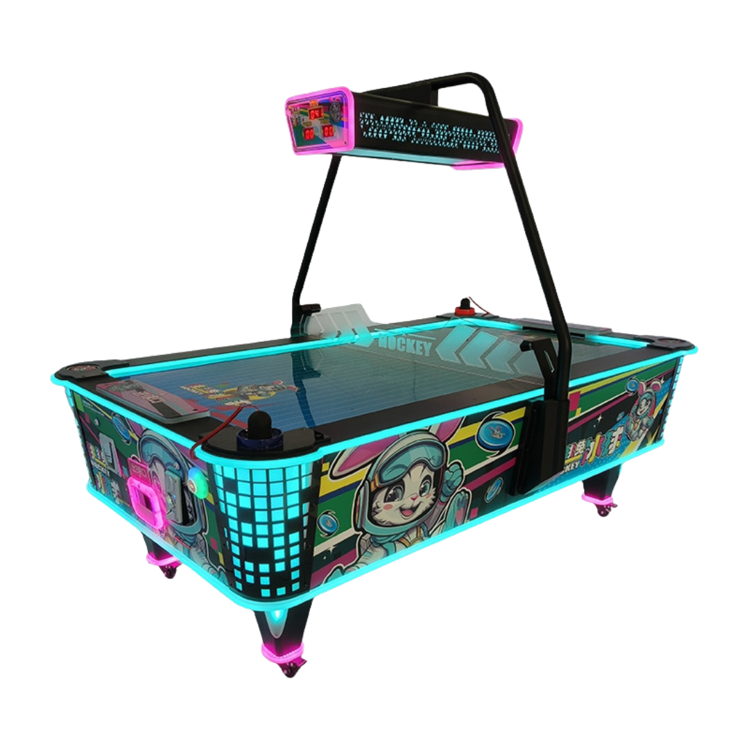 Mesa de Air Hockey con Sistema de Puntos y Monedero