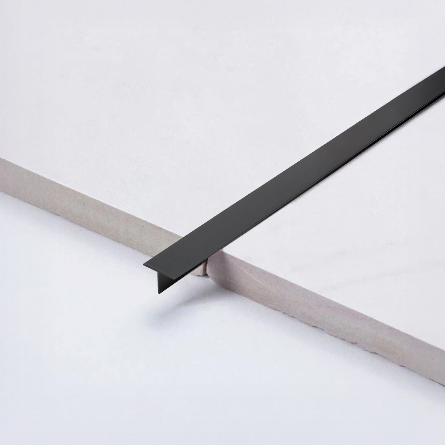 Perfil • Terminaciones Panel Mármol PVC • 2.5m • Unión Tipo T