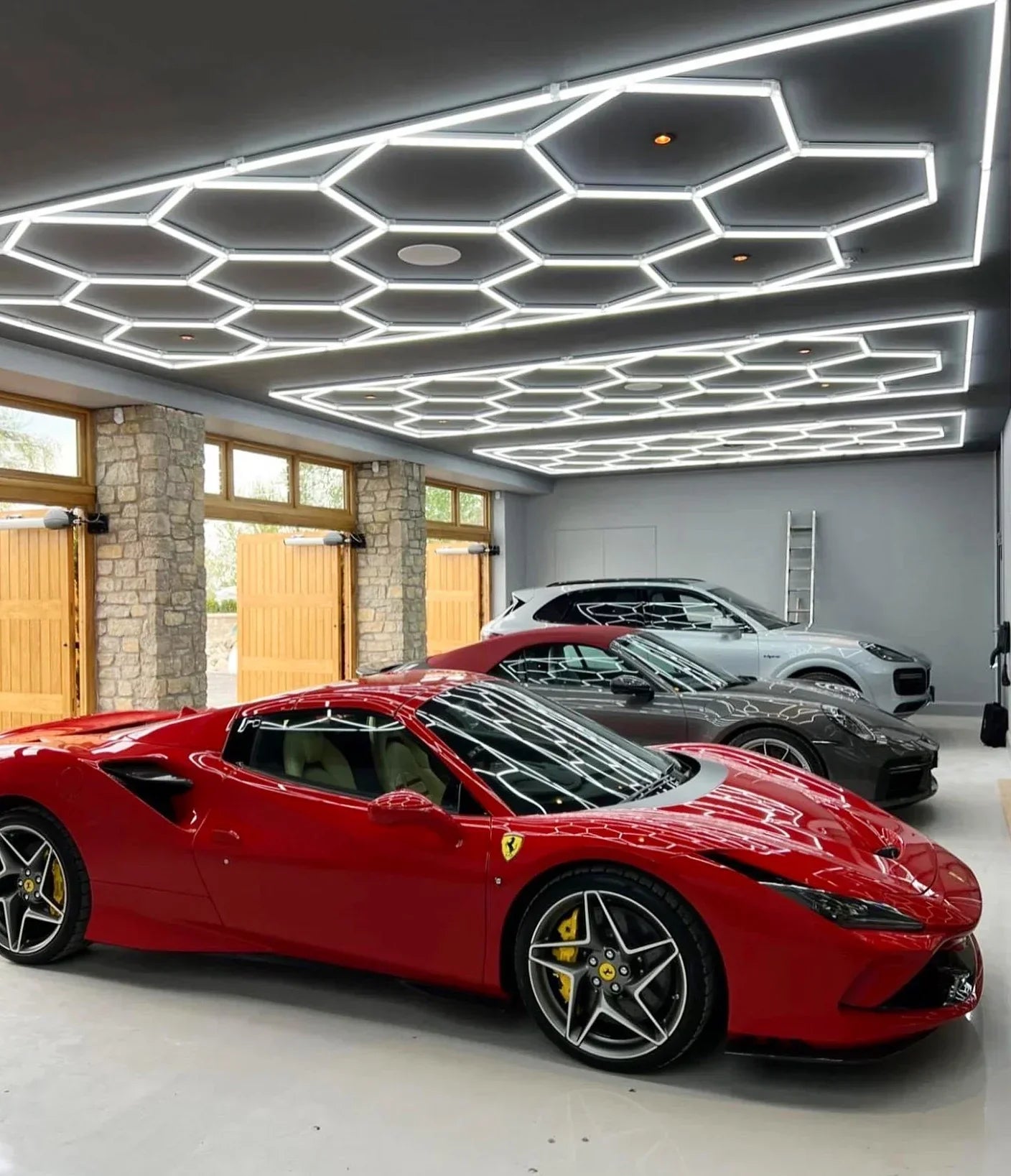 Luz Led Spectra • Kit 2 Rectángulos • 4.78x2.41 mts • 320 Watts