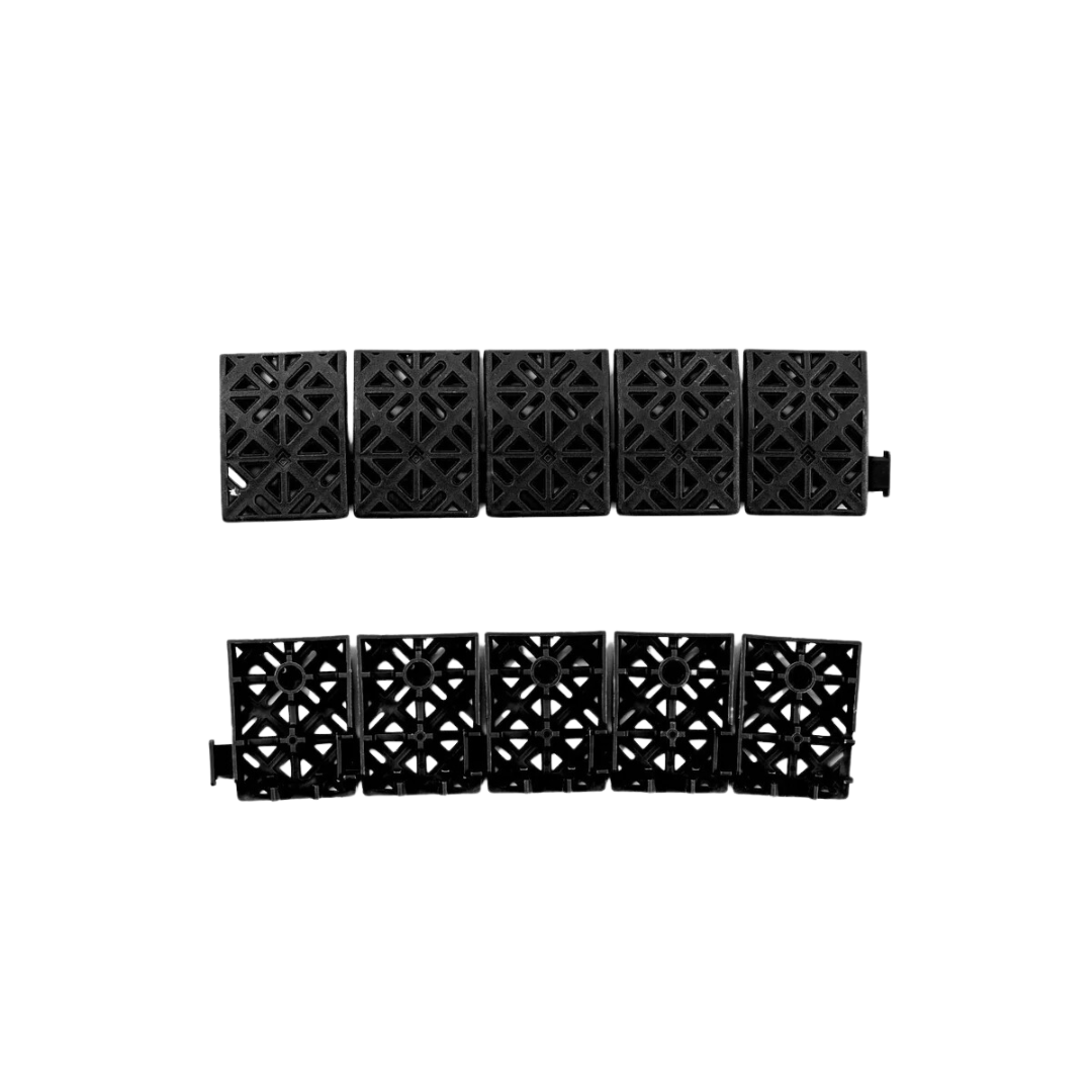 Borde Piso Deportivo Modular - Elastic Pro - 30.3x8x1.5cm