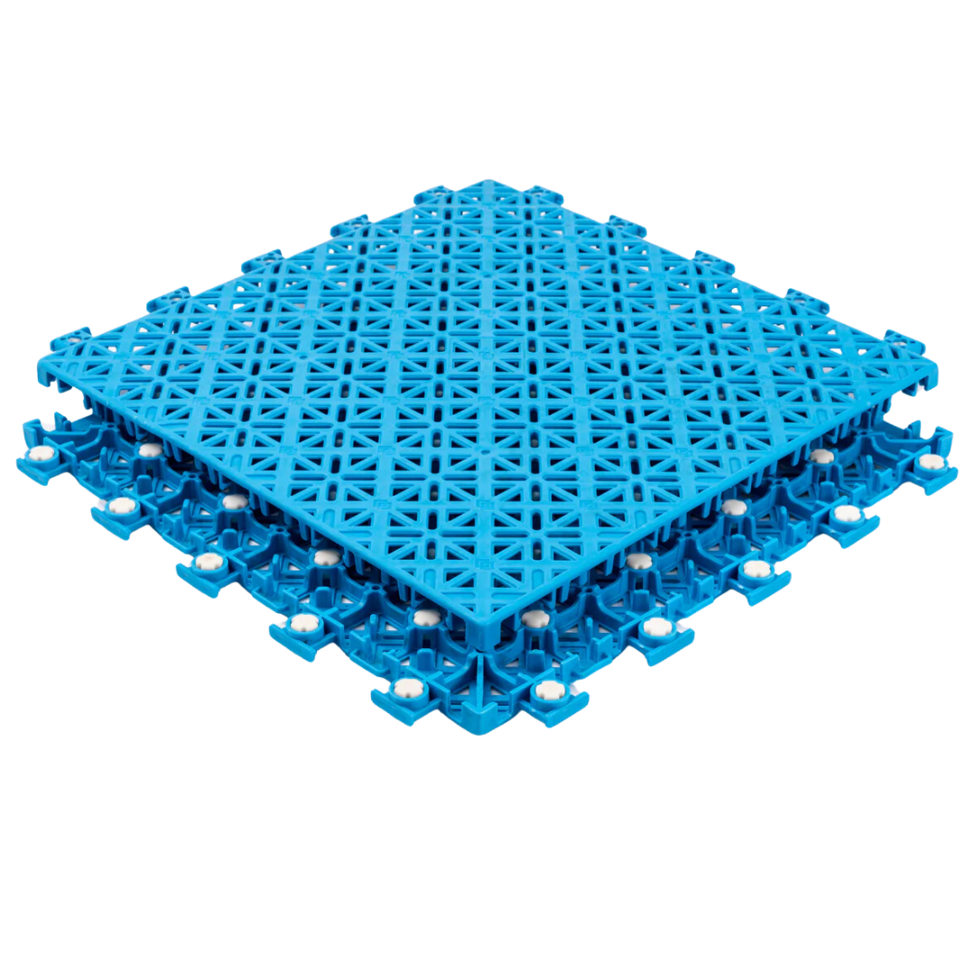 Piso Deportivo Modular Outdoor • Elastic Pro • 30.3x30.3x1.5cm • 4.6 m2 • Unidad