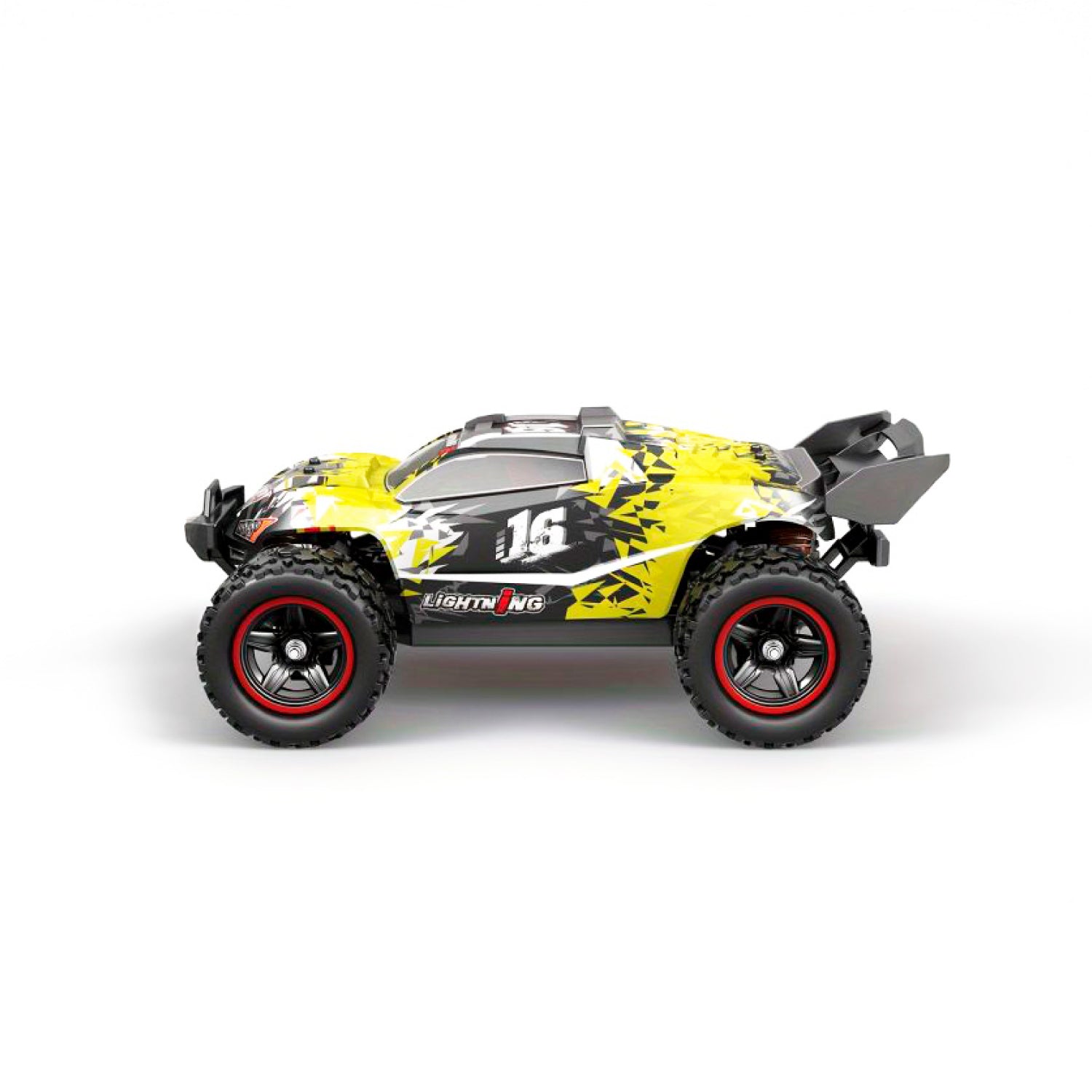 Auto a control remoto • Tiger monster truck 4x4 • 52 Km/h • Amarillo