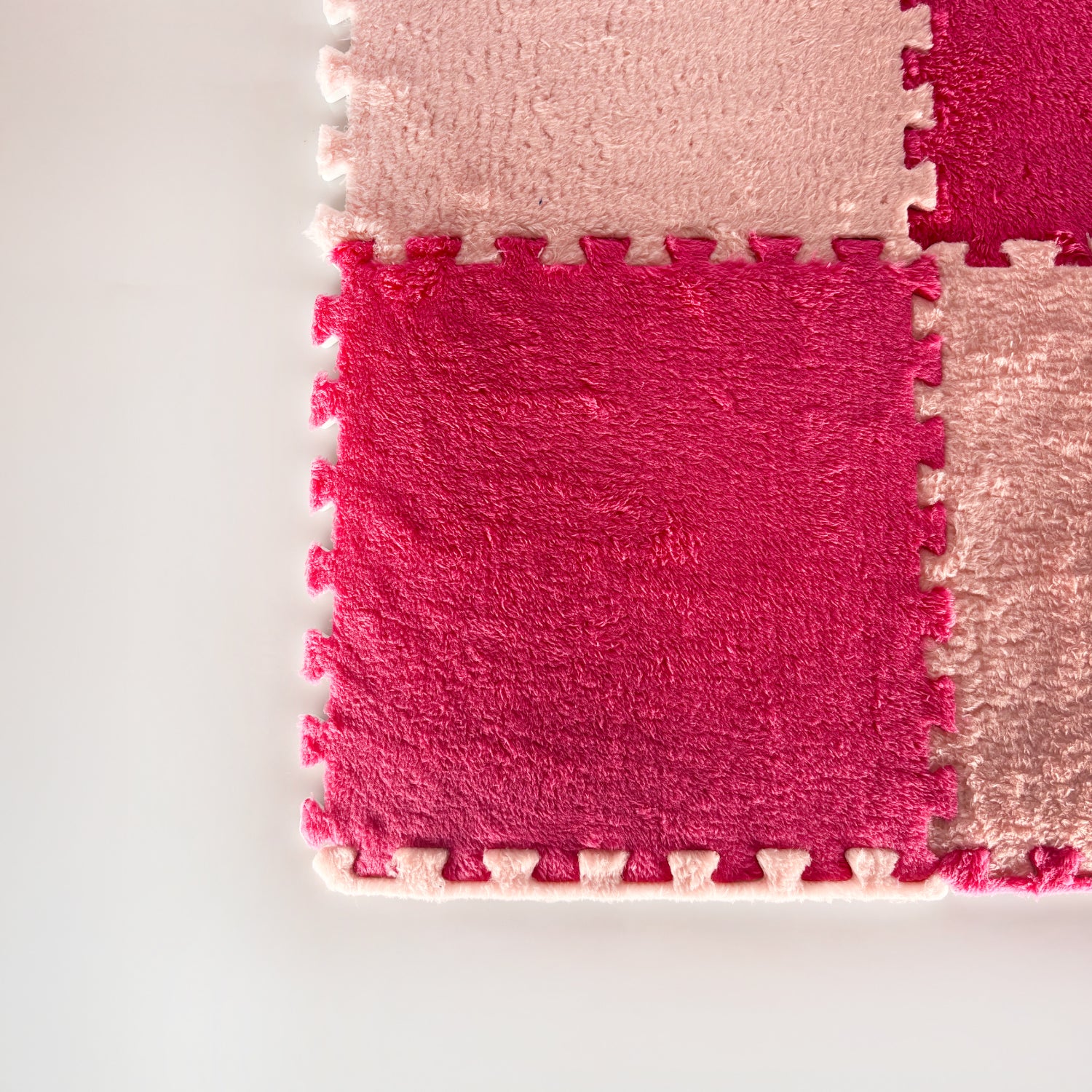 Borde Piso Tatami Acolchado para Niños • Modular • 30x3cm • Rosa Pastel