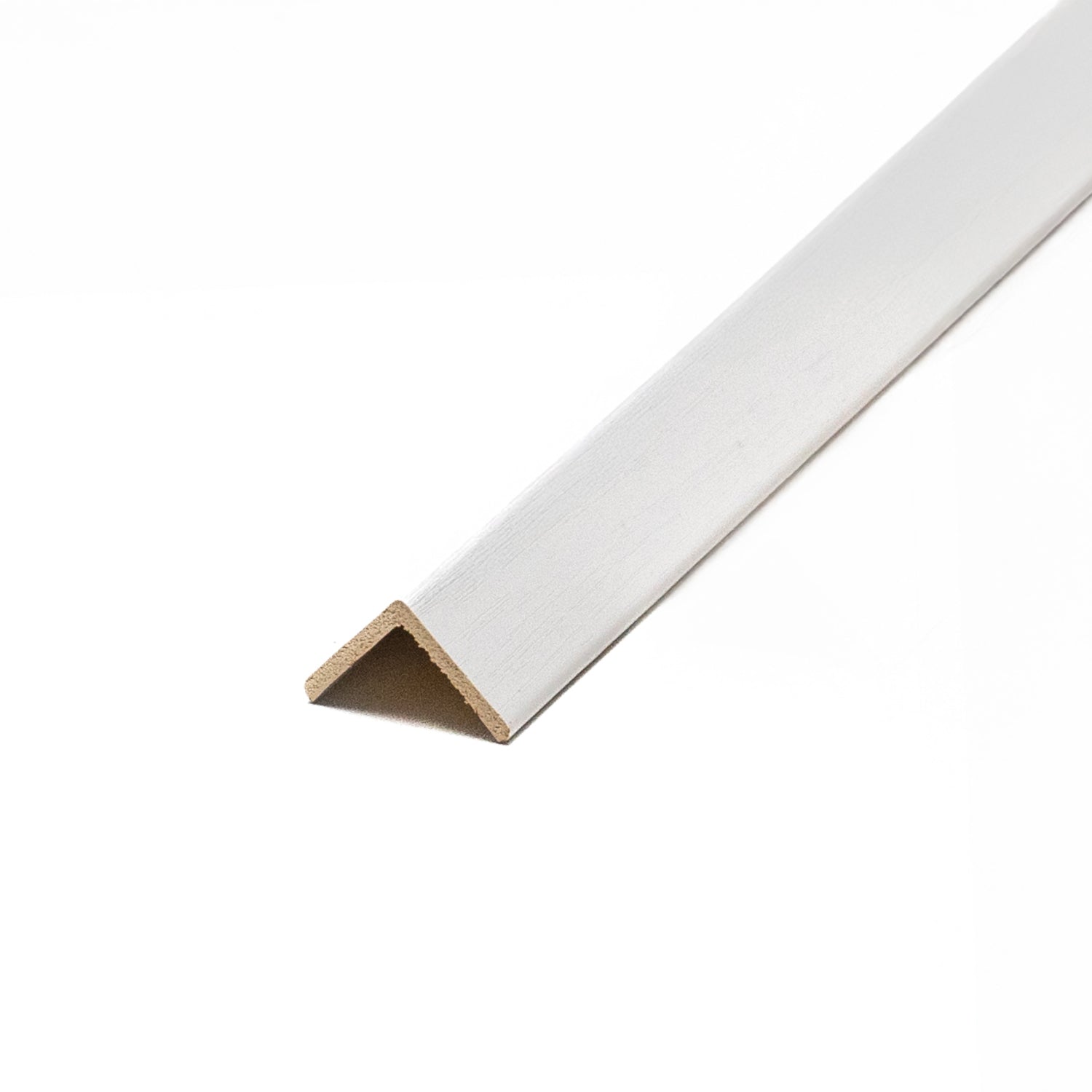 Perfil Esquina exterior • WPC Wall Panel • Crema • 2.5x2.5x240cm