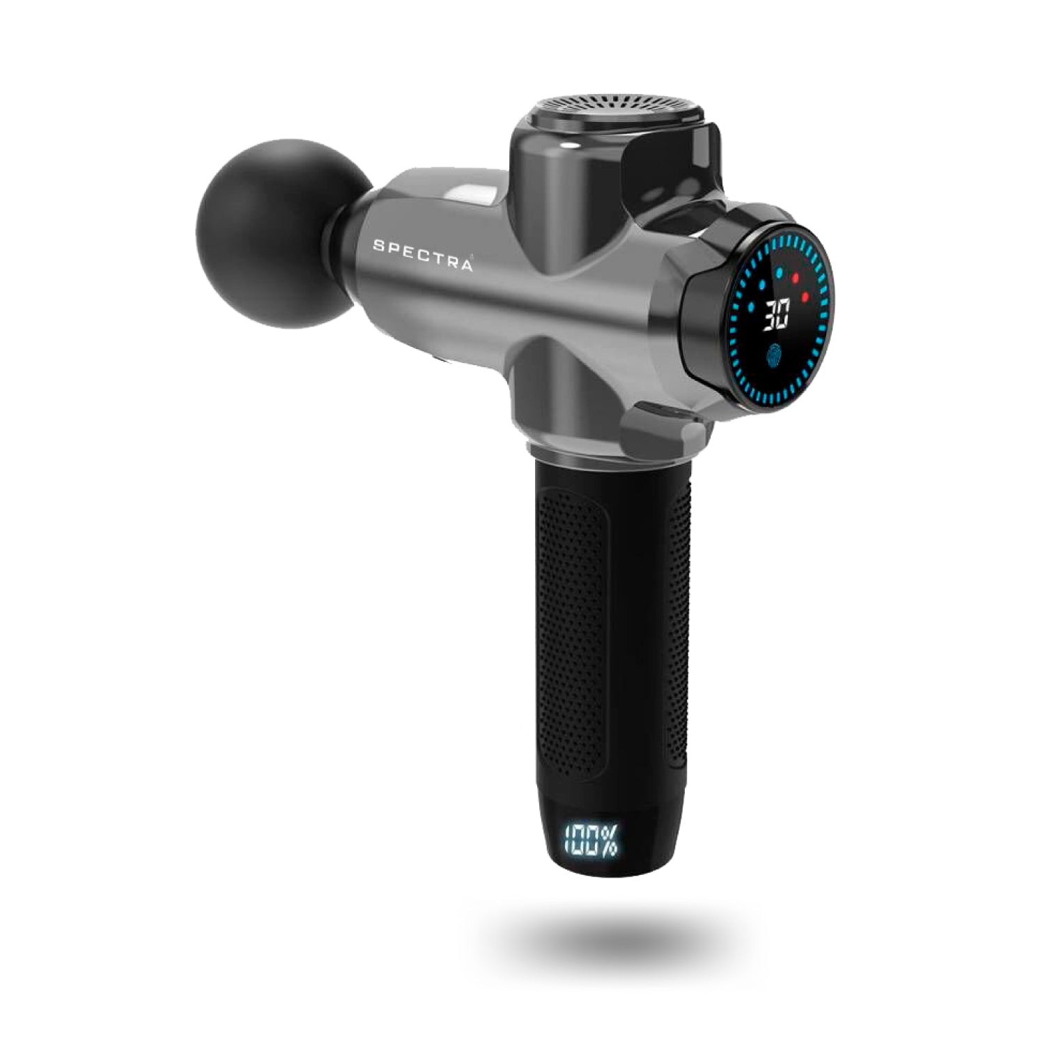 Pistola de masajes Spectra • Pack prime • 16 Cabezales + Cabezal therm/frost