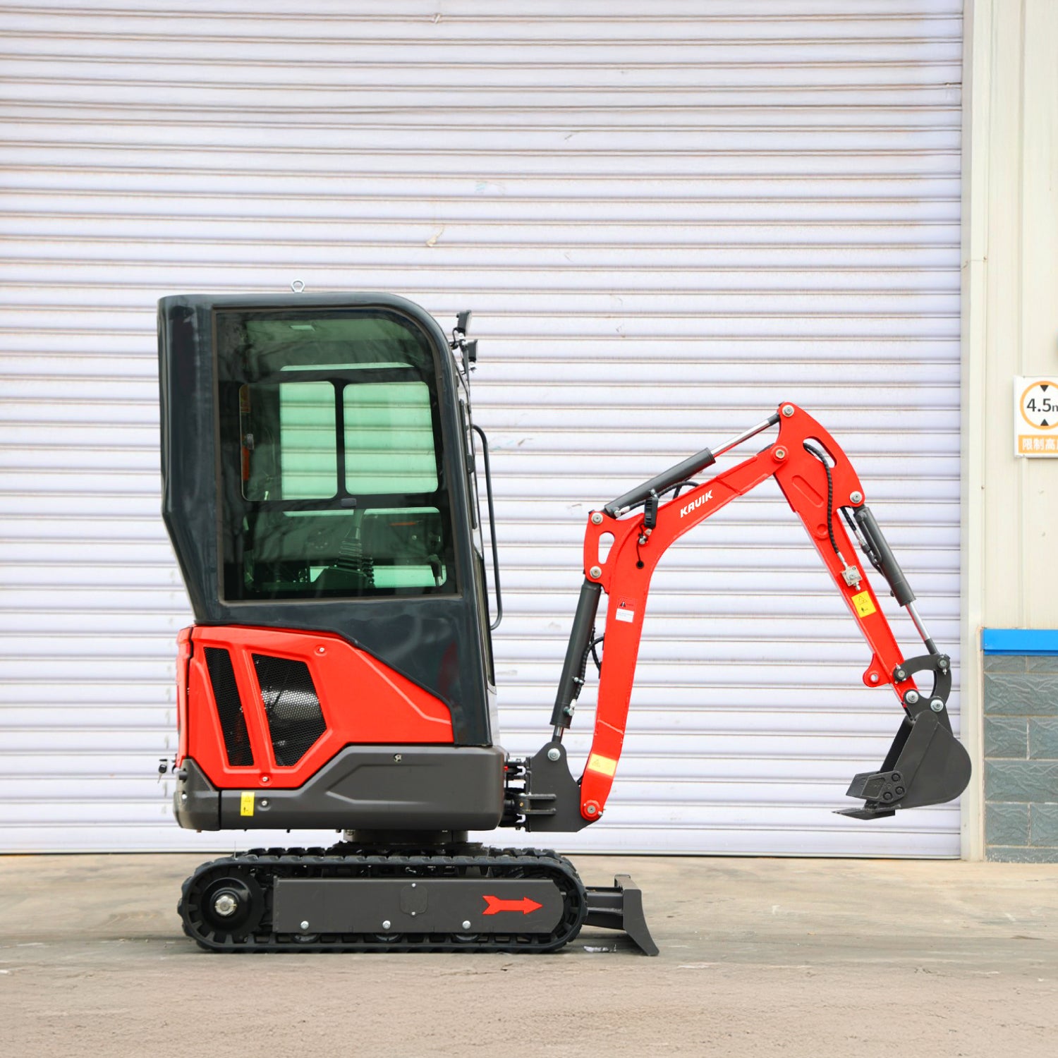 Mini Excavadora Kavik • 1016 Plus • Cabina