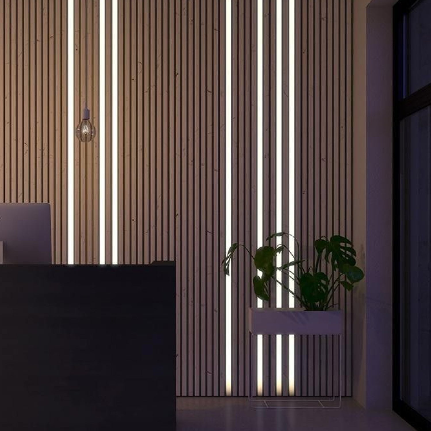 Perfil Luz LED Empotrada • 24V