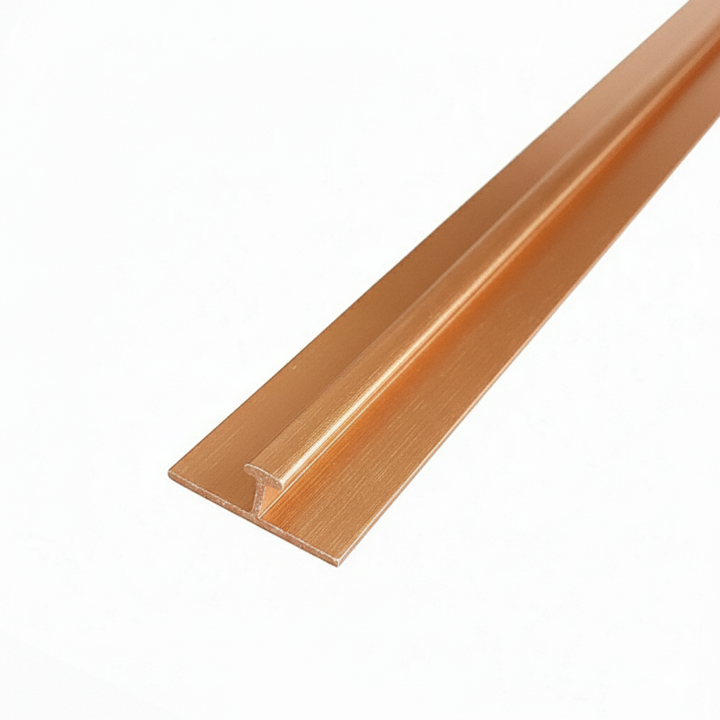 Perfil • Terminaciones Panel Mármol PVC • 2.5m • Unión Tipo H