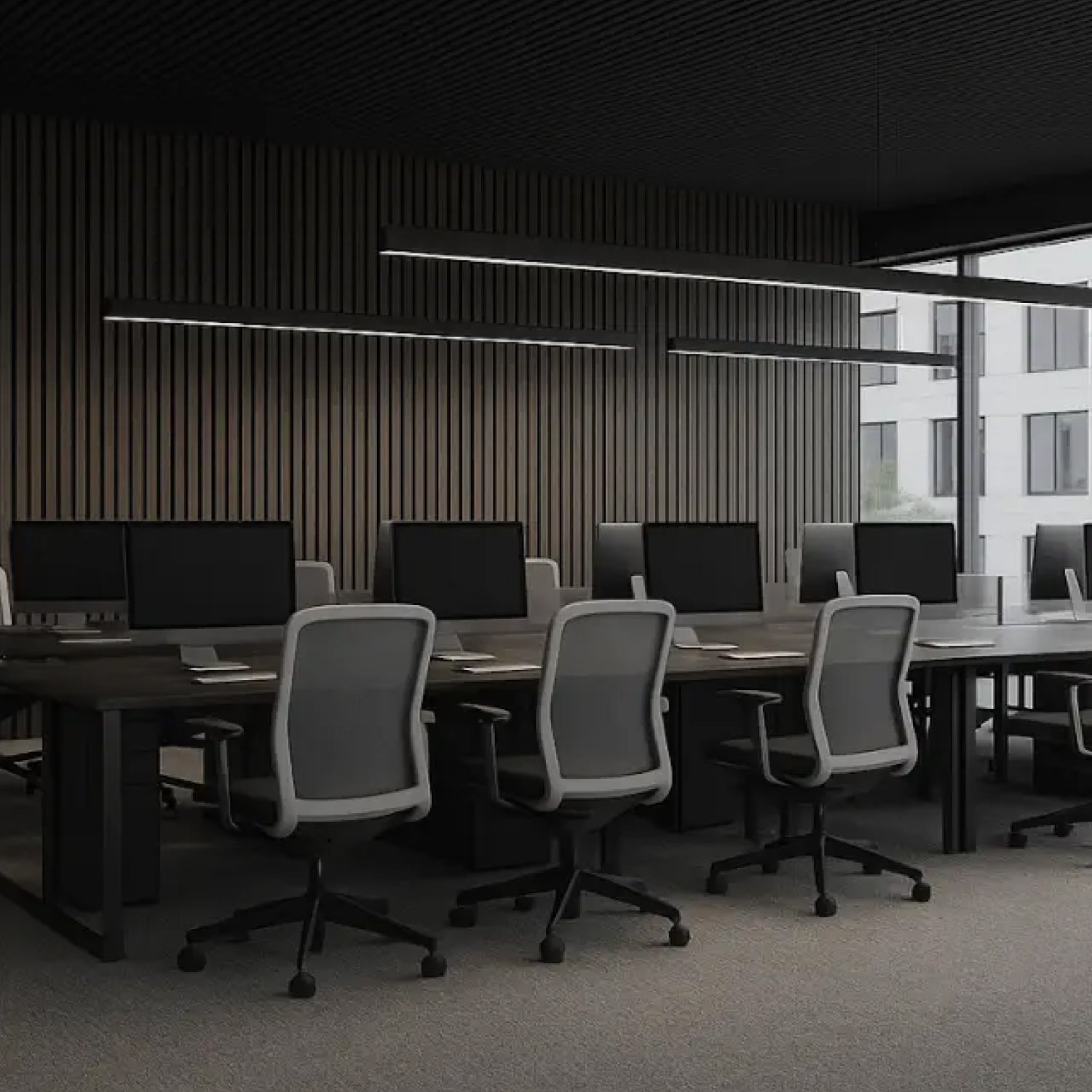 Panel Acústico Madera & PET • 240x60cm • 2.1cm de espesor