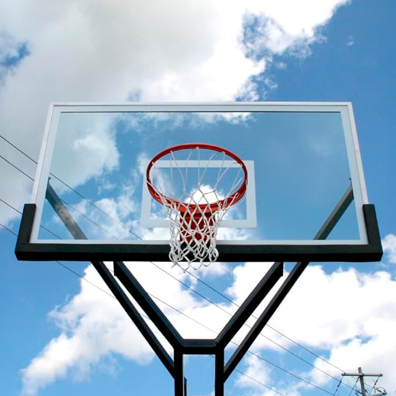 Tablero de Basketball • Dunking 300 Profesional • Anclaje a Suelo • Altura Regulable