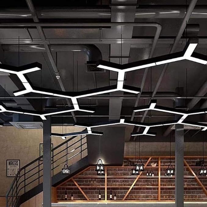 Luz Led Spectra Geométrica • Dimmiable 3.000-5.000-6.500K • Arista 1.2 mts • 120W