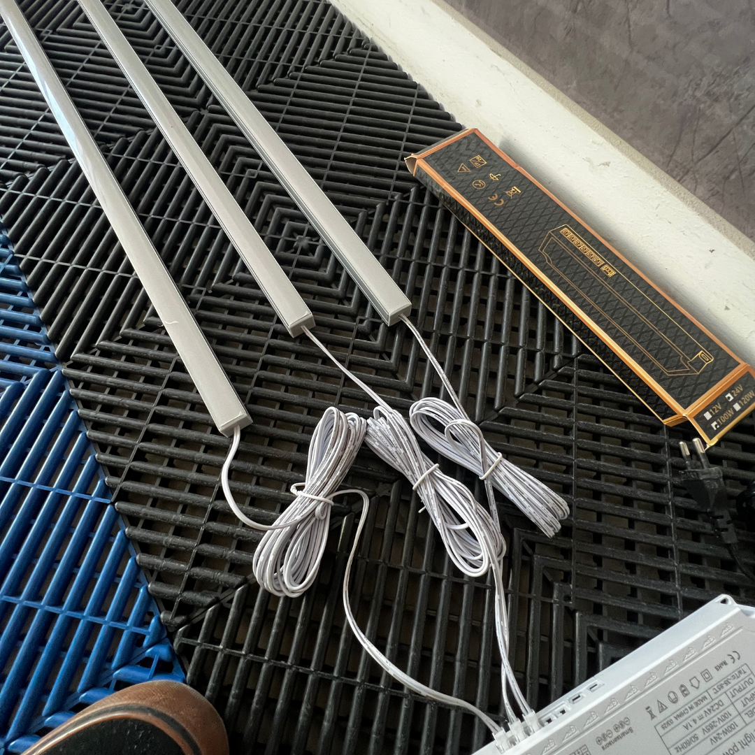 Perfil Luz LED Empotrada • 24V