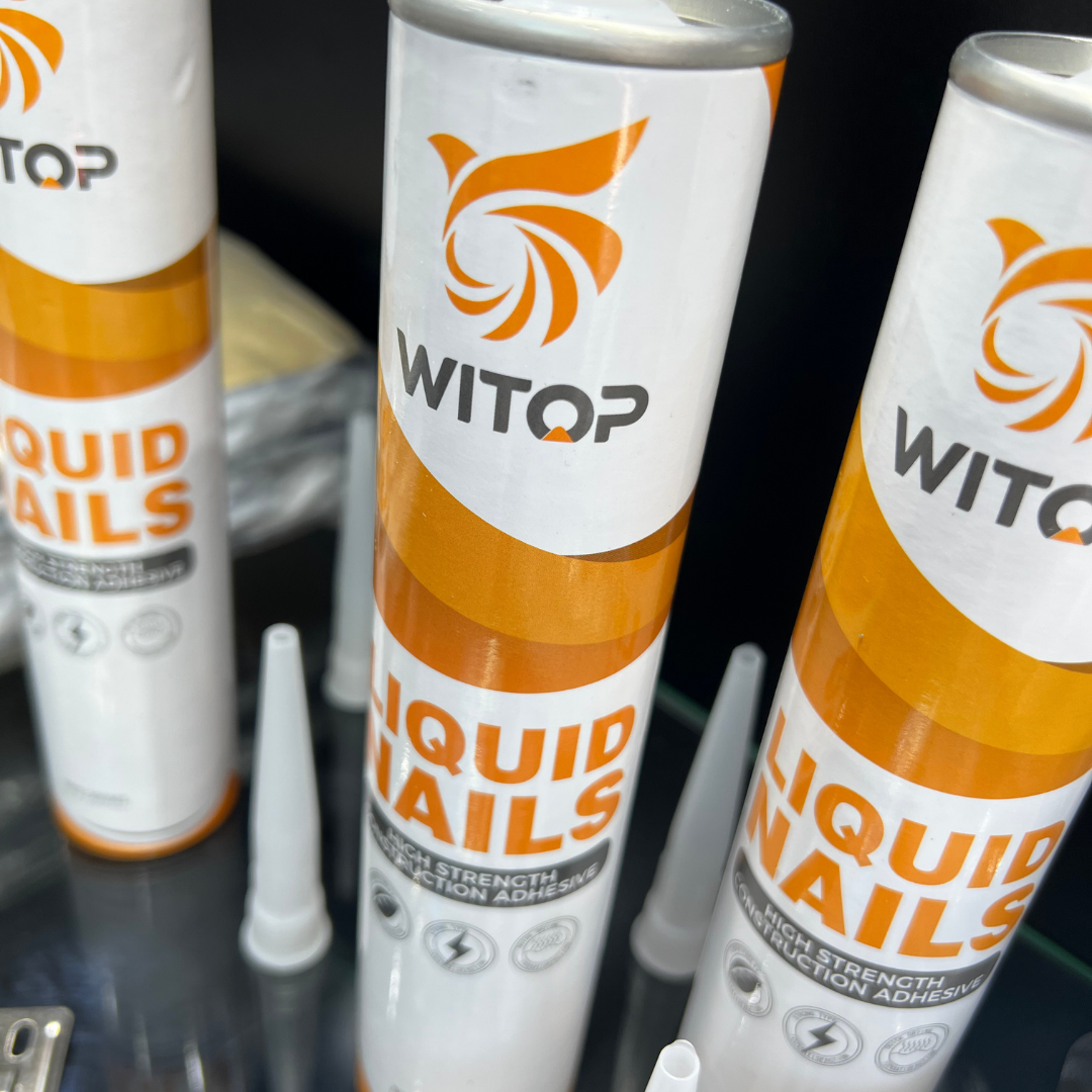 Pegamento Adhesivo de Montaje • Unión WPC Wall Panel y Panel Mármol PVC • 300ml