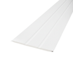 Revestimiento de Exterior Metal Siding • 290x38.3x1.6cm • Blanco • Pack 8 unidades
