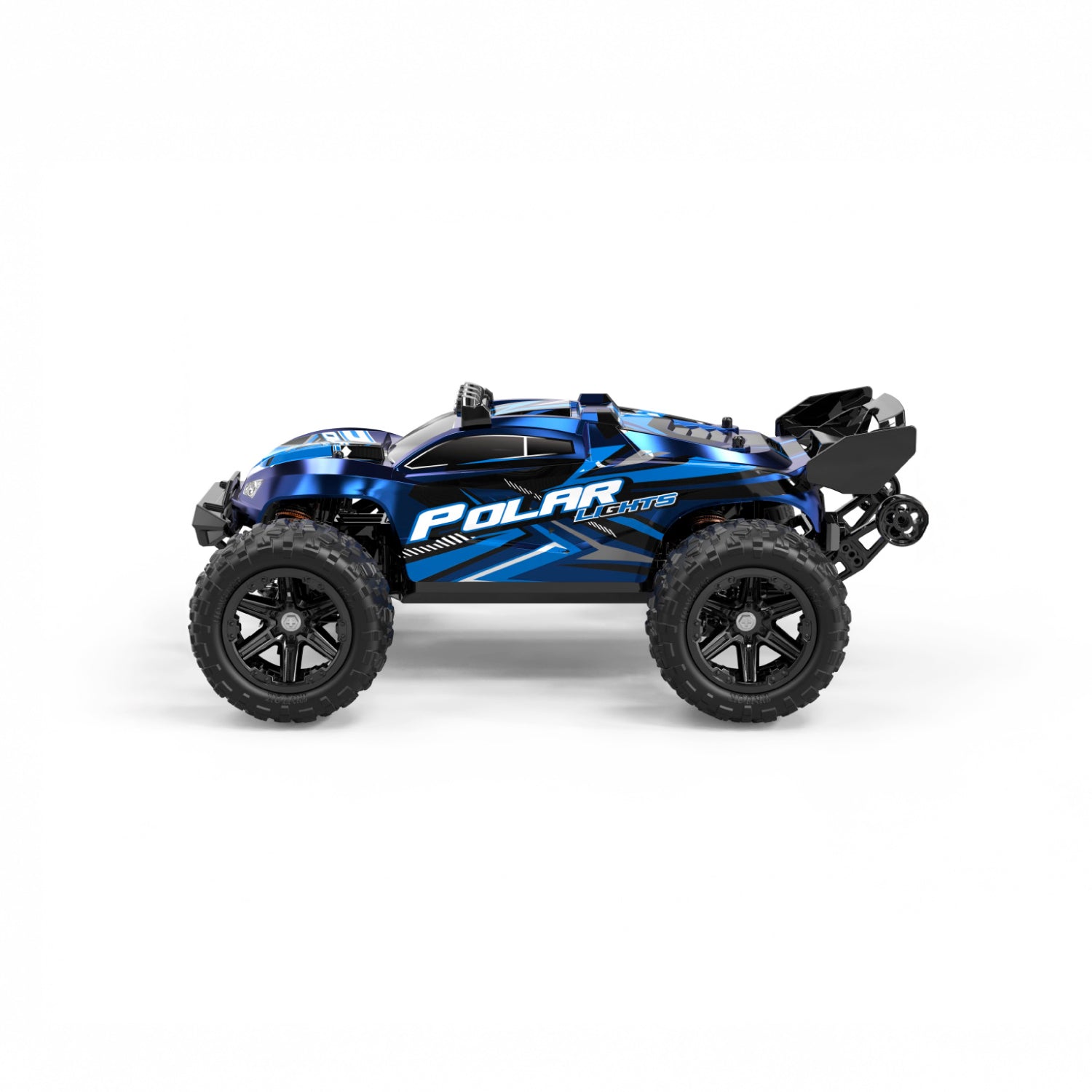 Auto a control remoto • Raptor monster truck 4x4 • 40 Km/h • Azul