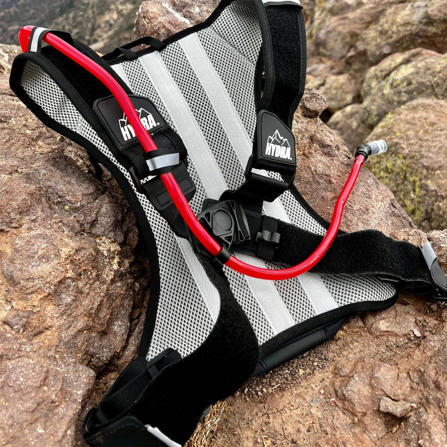 Mochila Hidratación • Hydra Pro • 2lt • Pack Doble • Nuevo Modelo 2025 Incluye Manguera Extension para Casco