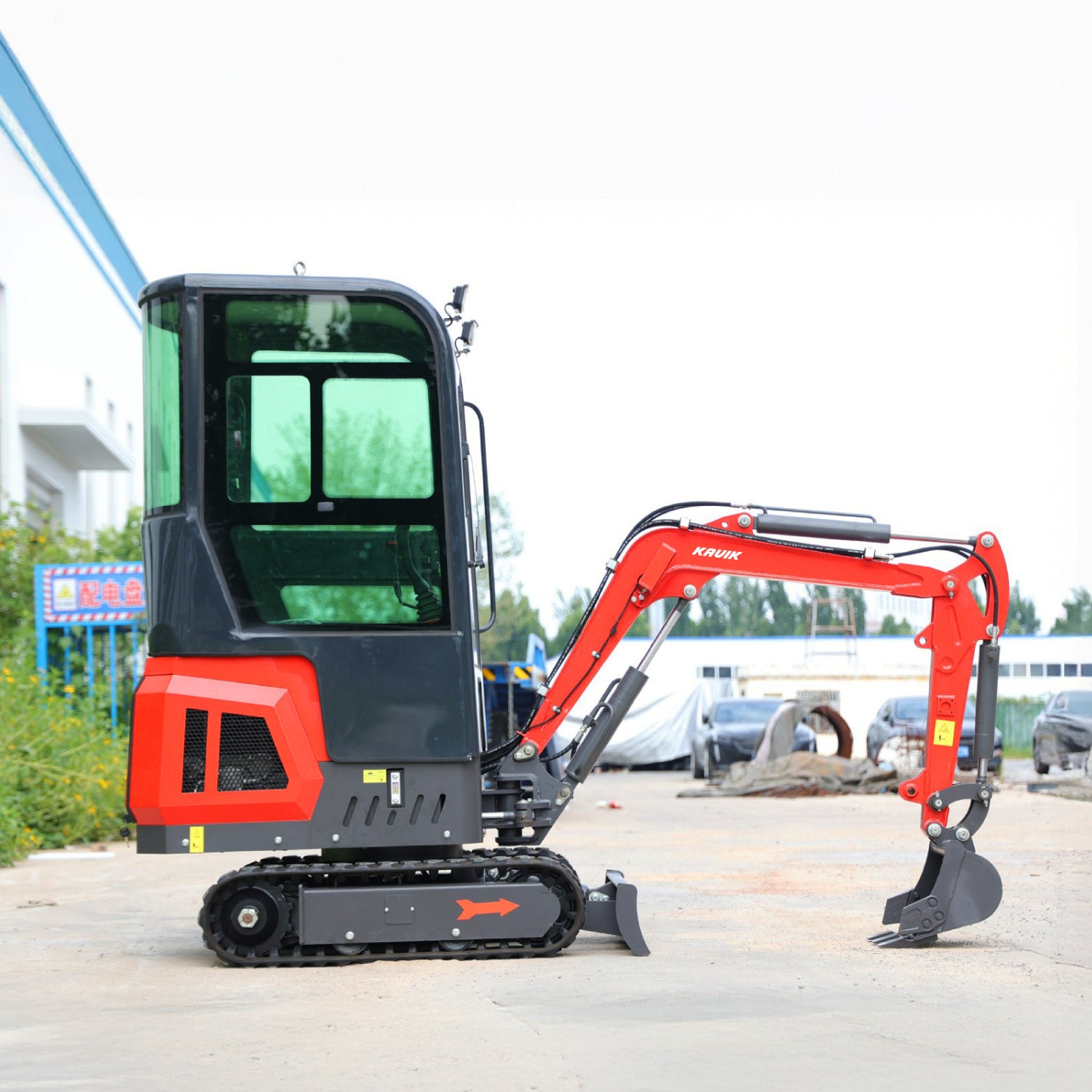 Mini Excavadora Kavik • 1010 Plus • Cabina
