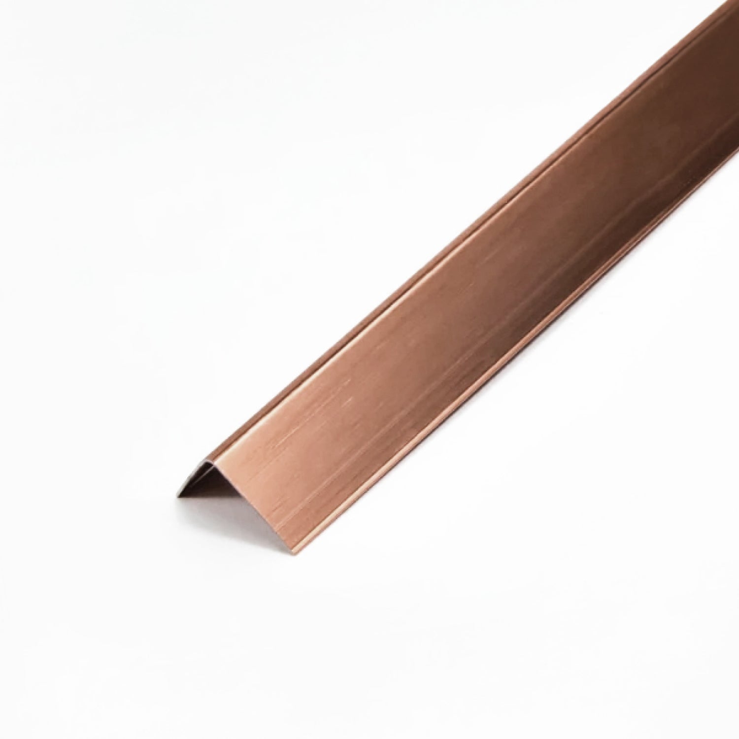 Perfil • Terminaciones Panel Mármol PVC • 244cm • Unión Tipo L