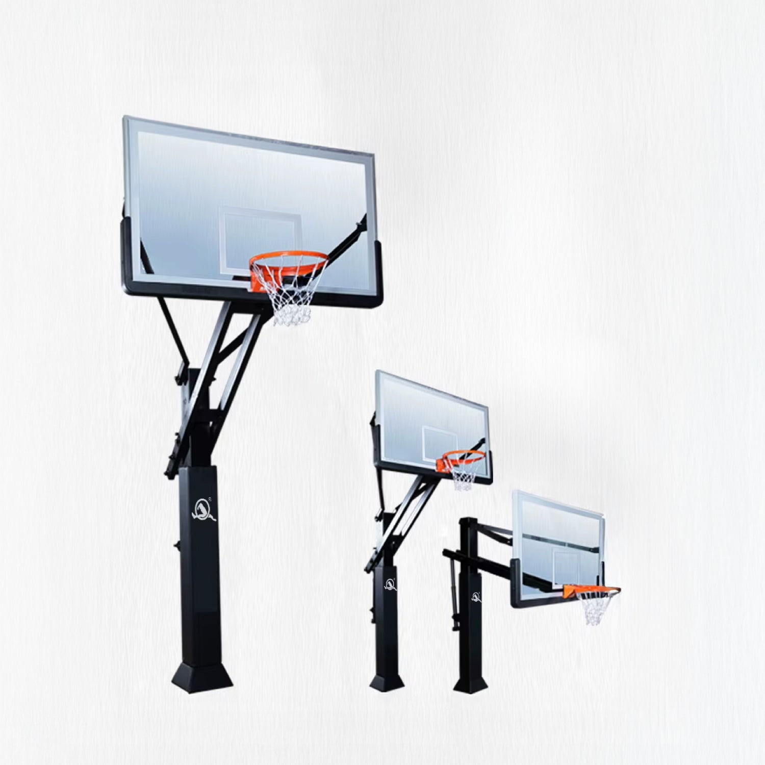 Tablero de Basketball • Dunking 300 Profesional • Anclaje a Suelo • Altura Regulable