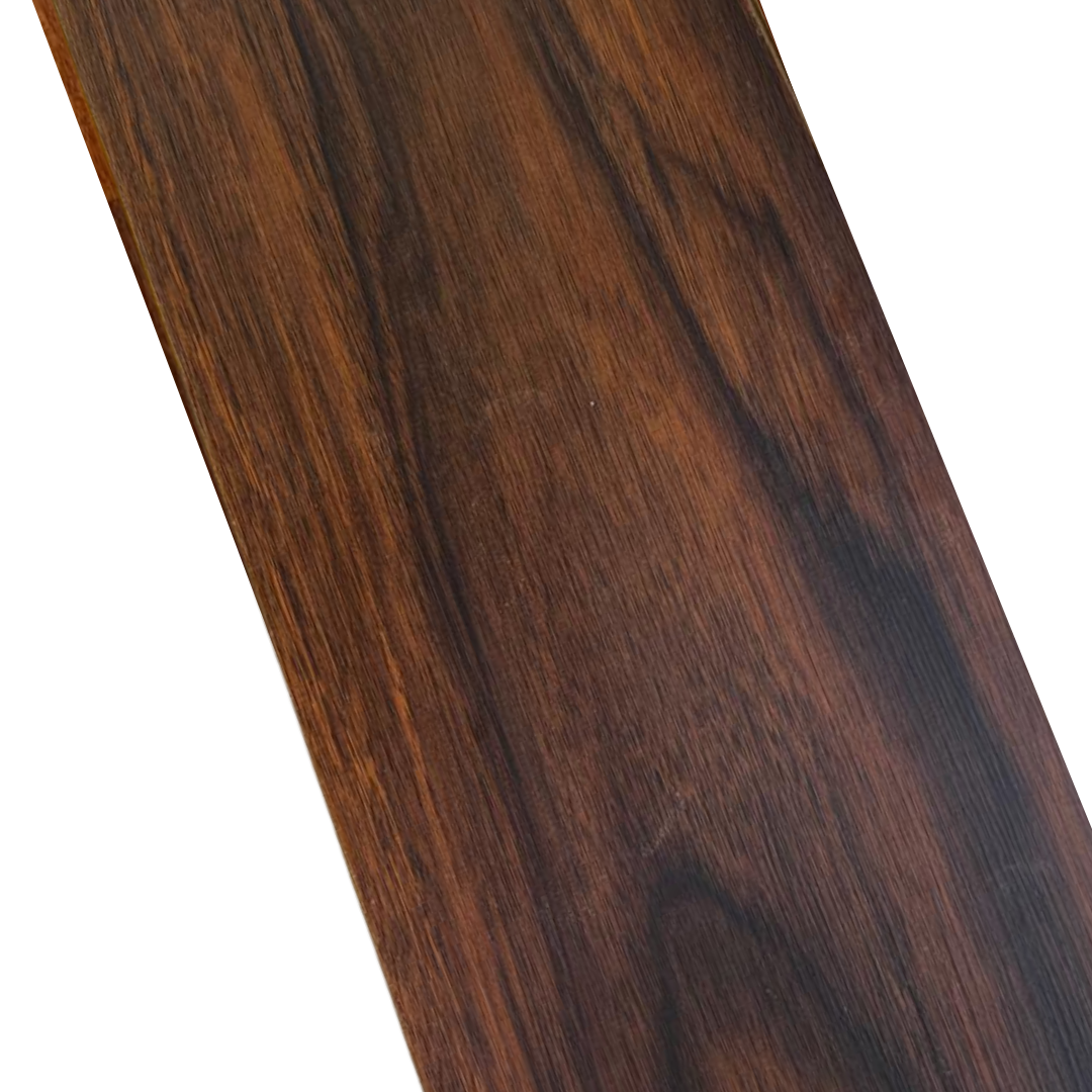 Piso Flotante 8mm • 1220x200mm • Caja 8 Palmetas 1.952 m2 • Nogal Tostado