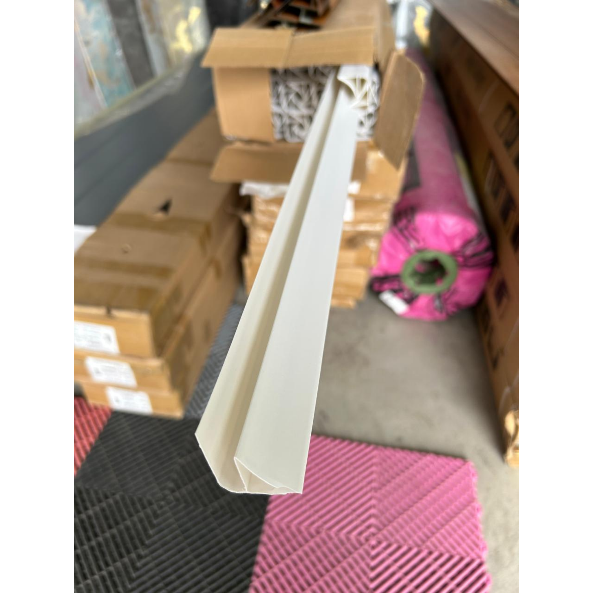 Revestimiento Interior • Perfil Cielo PVC • Unión Tipo H • Blanco •2900x40mm