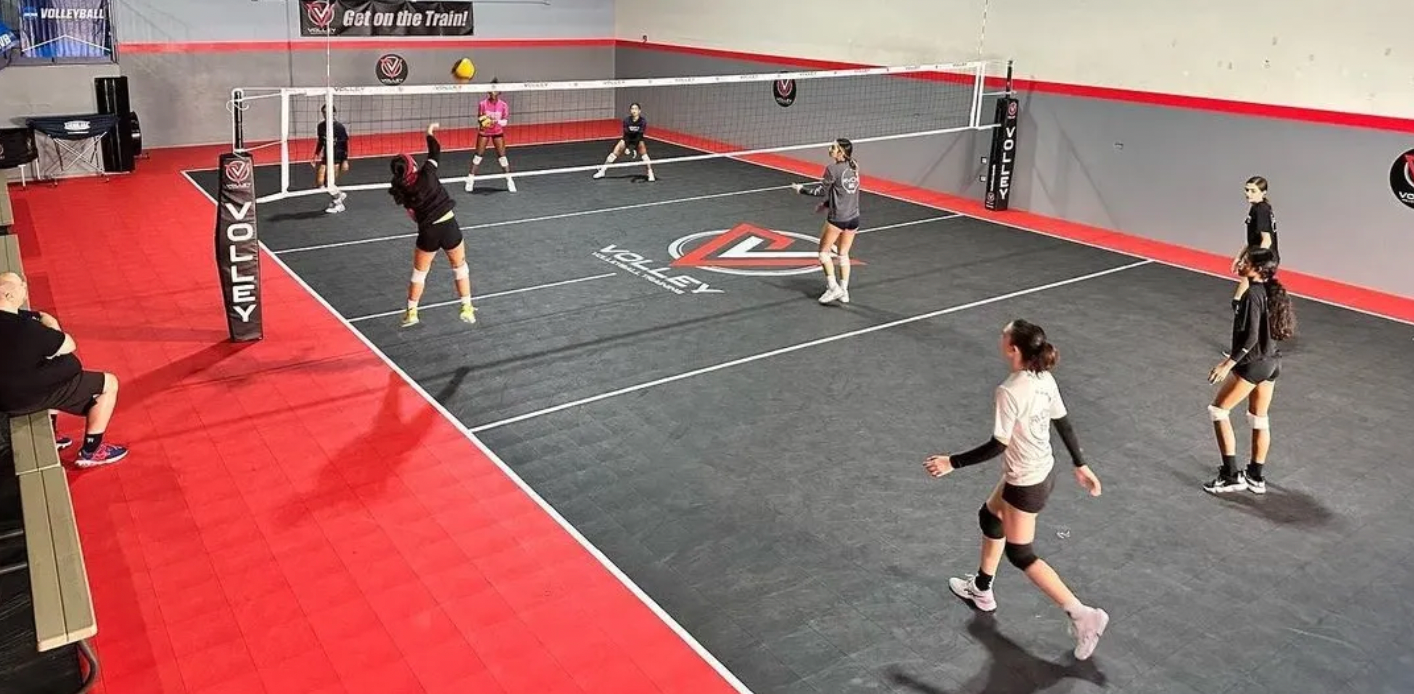 Volleyball • Cancha 13 x 22 mts • Piso Deportivo Elastic Pro