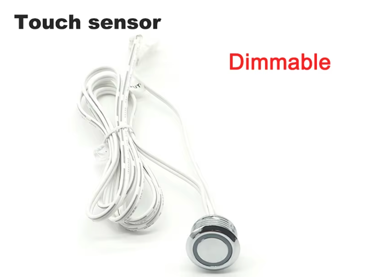 Sensor Táctil Interruptor Switch Mueble Atenuador Dimmeable Luz Led