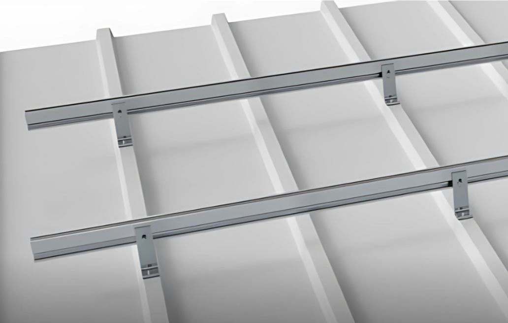 Riel para Estructura de Paneles Solares sobre techo de 5000mm • Estructuras para Paneles Solares