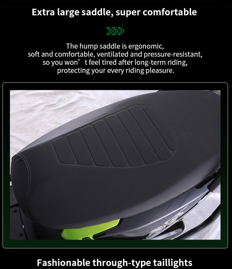 Moto eléctrica scooter 1000W con batería de litio – vista 13