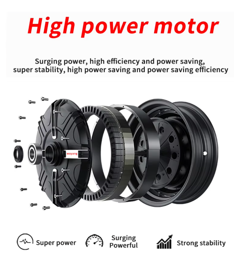 Moto eléctrica scooter 1000W 2.0 con batería de litio – vista 6