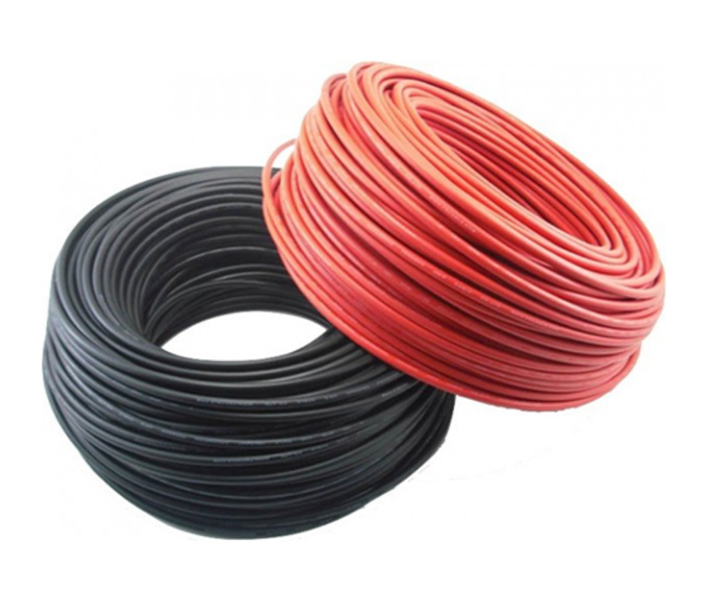 Cable Solar 4mm2 Negro (m) 1500V • Rojo • Metro
