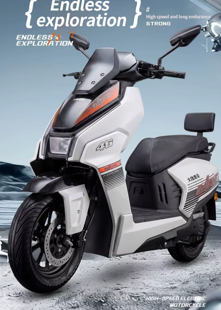 Moto eléctrica scooter 2000W 2.0 con batería de litio – vista 15