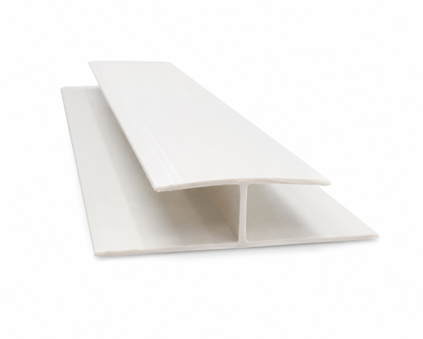 Revestimiento Interior • Perfil Cielo PVC • Unión Tipo H • Blanco •2900x40mm