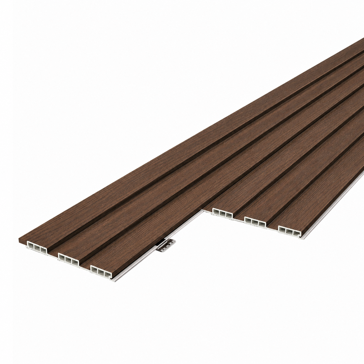 Revestimiento interior • WPC Wall Panel • Café Avellana • 20.5x240x1.5cm