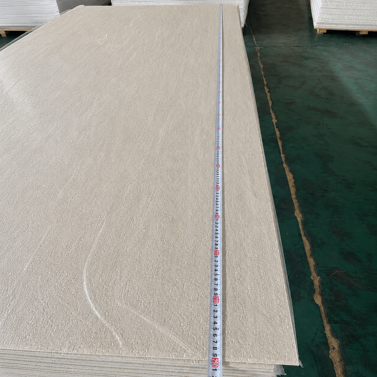 Revestimiento interior • Panel Mármol PVC • 244x122x0.3cm • Terra • Superficie texturizada