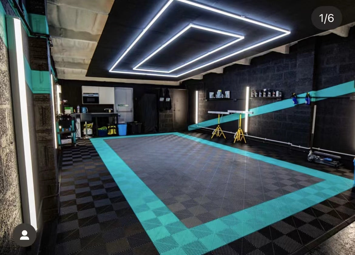 Borde Piso de Garage Modular Spectra • 40x8x1.8cm