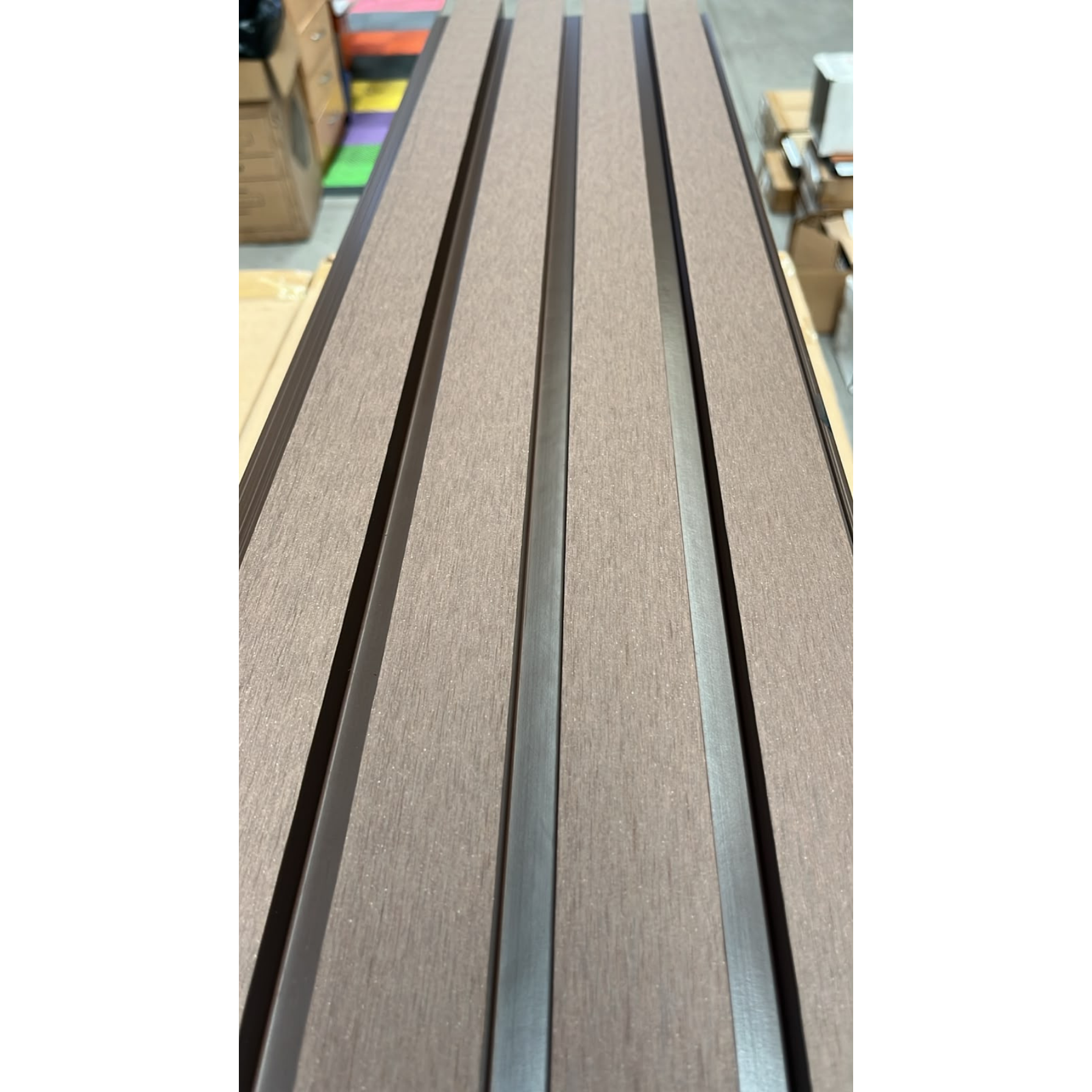 Revestimiento Exterior • WPC Wall Panel • Roble • 290x21.9x2.6 cm