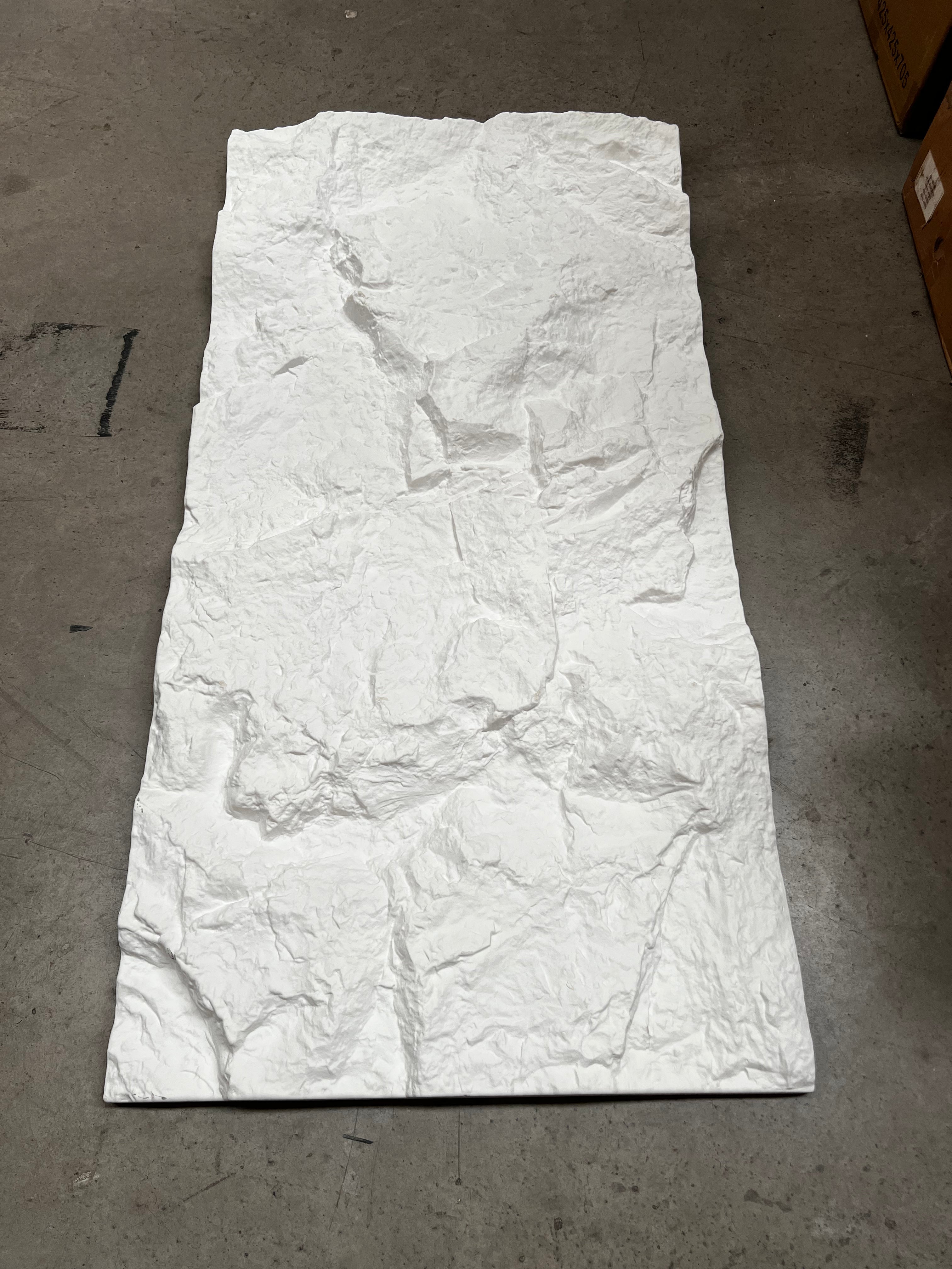 Piedra PU • Blanco • 120x60 cm • Espesor 50mm
