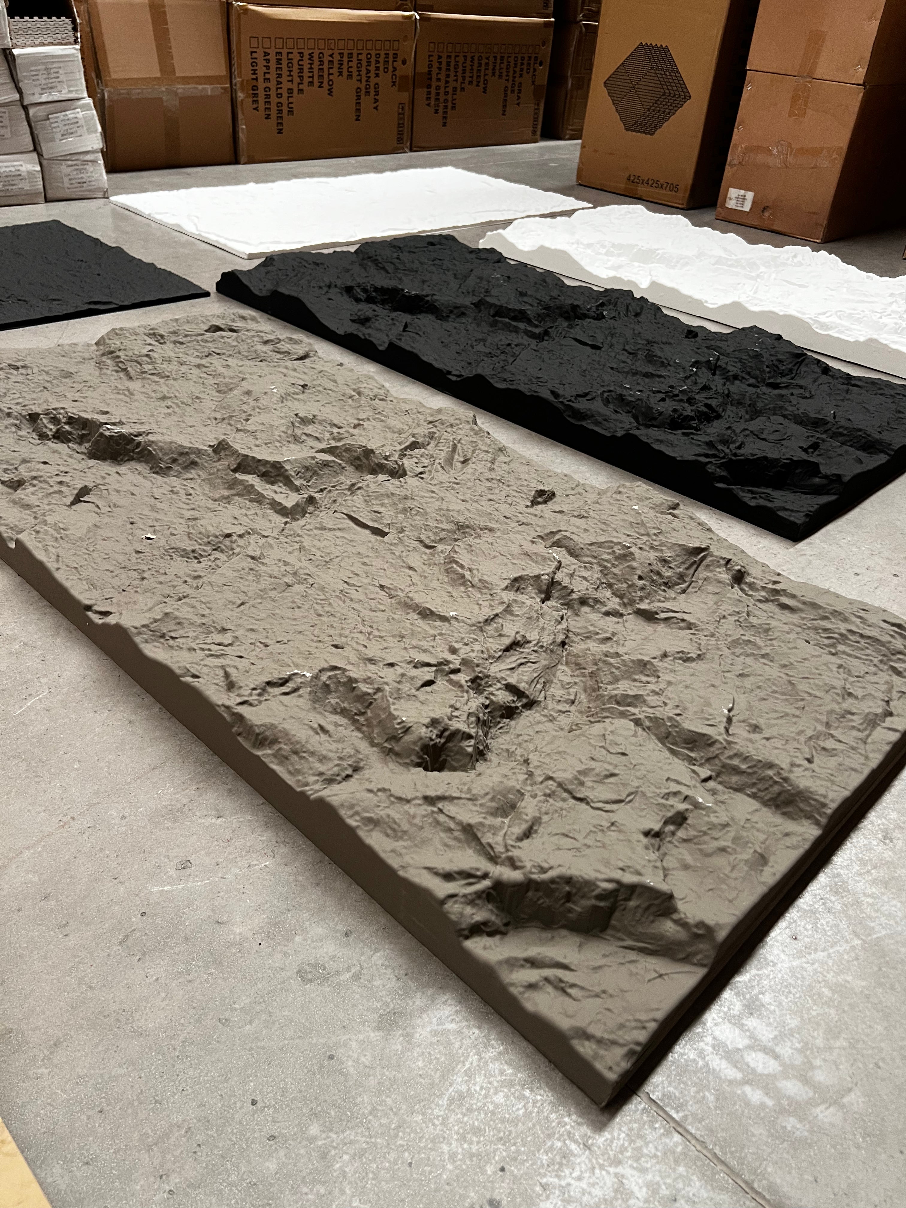 Piedra PU • Gris • 120x60 cm • Espesor 50mm
