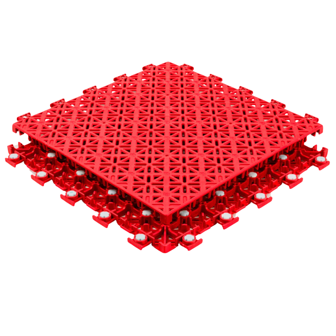 Piso Deportivo Modular Outdoor • Elastic Pro • 30.3x30.3x1.5cm • 4.6 m2 • Unidad