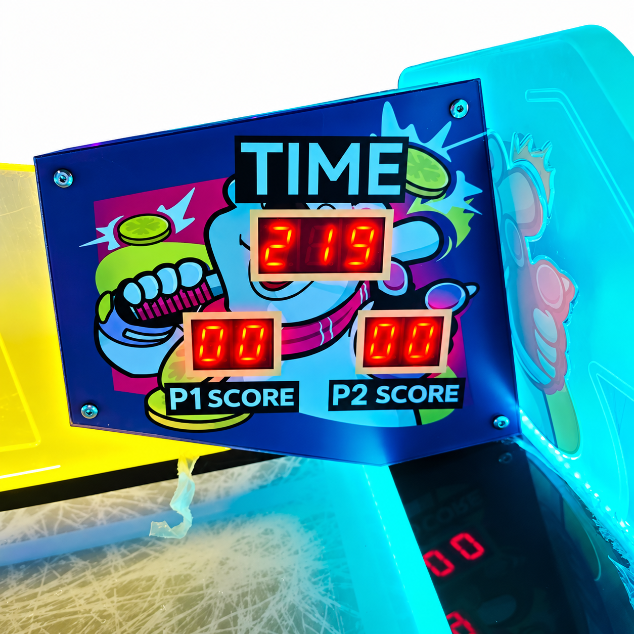 Mesa de Air Hockey Arcade Profesional con Monedero • Lucky Hockey