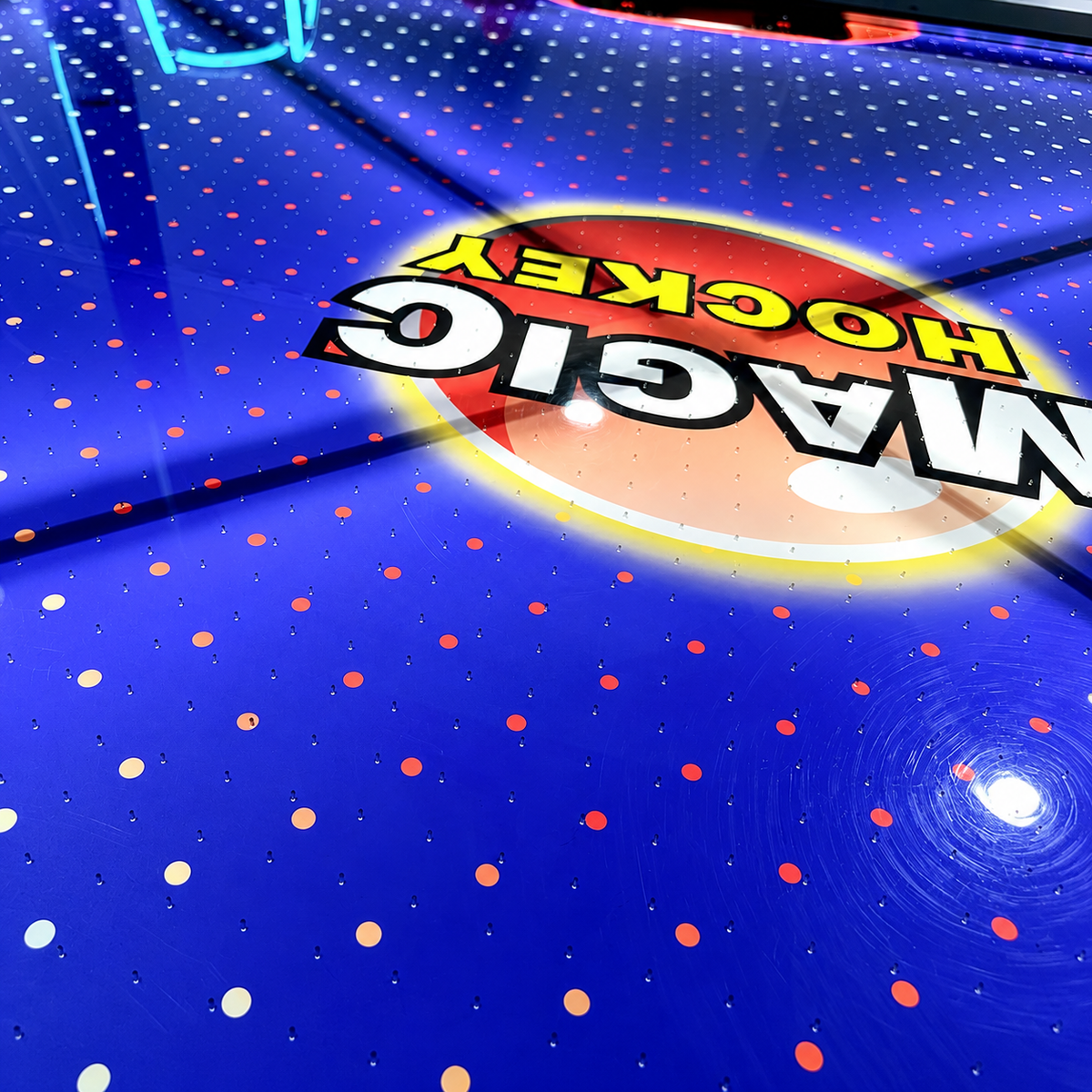 Mesa de Air Hockey Arcade Profesional 4 Personas • Iluminación Led • Magic Hockey